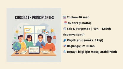Curso A1 (mañanas)