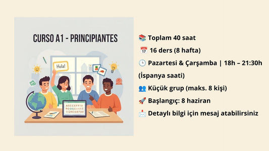 Curso A1 (junio - tardes)