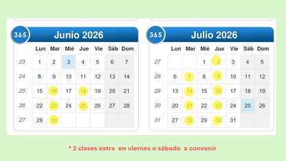 Curso A2.2 (junio - tardes)